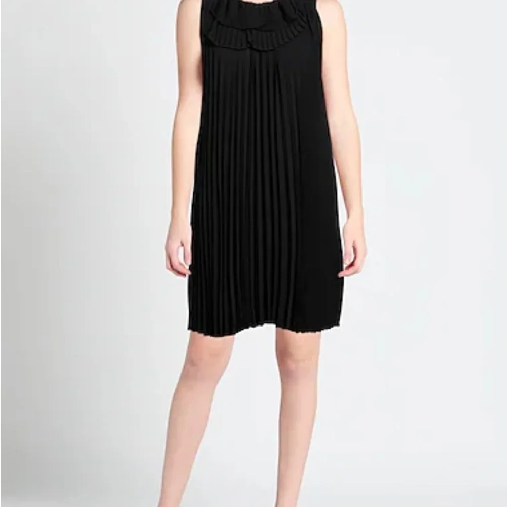 Emporio Armani Pleated Chiffon Dress EUC - Picture 2 of 8